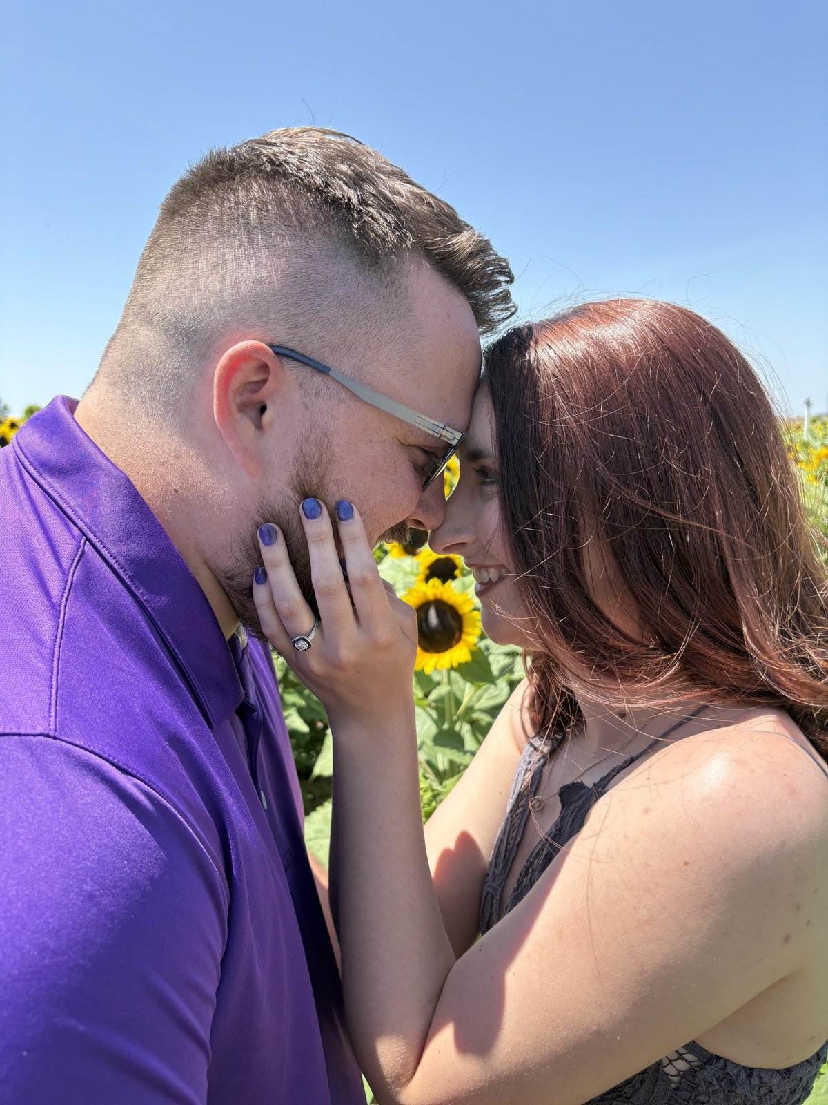 Paige and Cole at Southern Hills Farm